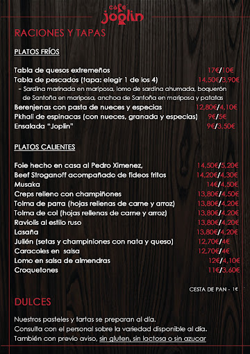 Café Joplin menu 13