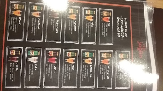 Café Joplin menu 1